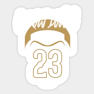 "Brow Down" AD23 Sticker